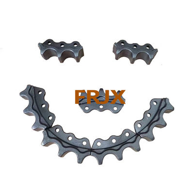 อะไหล่การขับเคลื่อนปลายเครื่องขุดสําหรับฮิตาชิ EX200-5 สปรอคเก็ตสําหรับเครื่องขุด