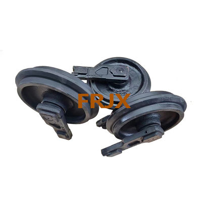SV08 รถขุดขนาดเล็ก อะไหล่รถยนต์ใต้ดิน การโกหก การโยนหน้า Idler OEM หรือ ODM