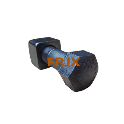 โบลท์ทางรถบูลโดเซอร์ ZA เกรด 12.9 HRC52-58 โบลท์โลหะแข็งแรงแบบเย็น ISO รับรอง