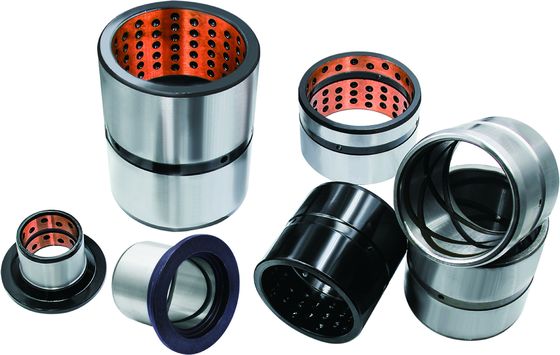 1195200 80*95*80 Bucket Bush PC200 Bushing Black With Oil Holes สีดํา มีหลุมน้ํามัน